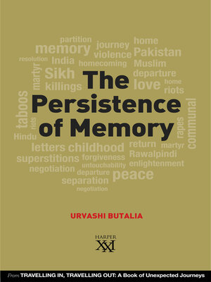 cover image of The Persistence of Memory